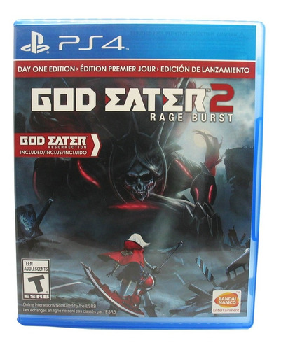 God Eater 2 : Rage Burst - Ps4 Action Rpg - Bandai Namco