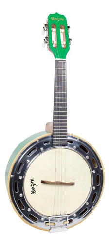 Banjo  Eletrico Rj11elvd Rozini Studio - Verde