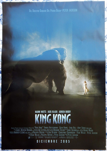 King Kong Naomi Watts Poster De Cine Original 100x70 Cm