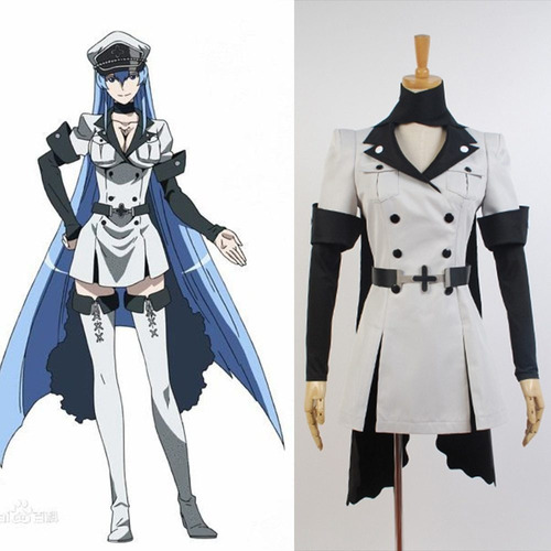 Conjunto Para Cosplay De Akame Ga Kill Esdeath