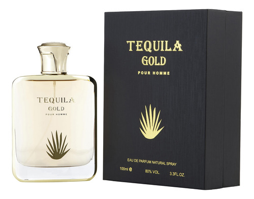 Eau De Parfum Tequila Gold De Tequila Parfums, 100 Ml