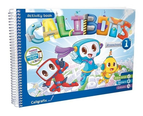 Libro Caligrafix Calibots Preschool N°1