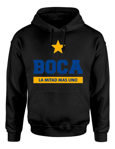 Buzo Canguro Con Capucha - Boca Juniors