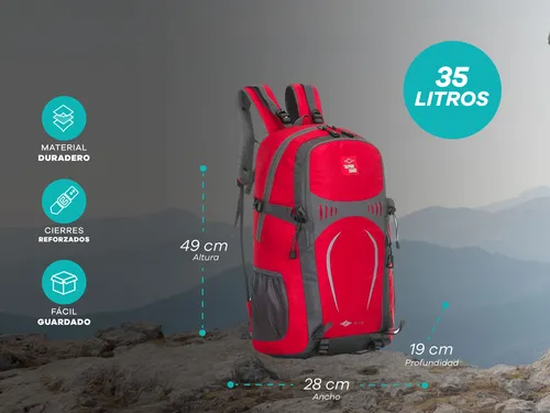 Mochila montaña 35 litros hotsell