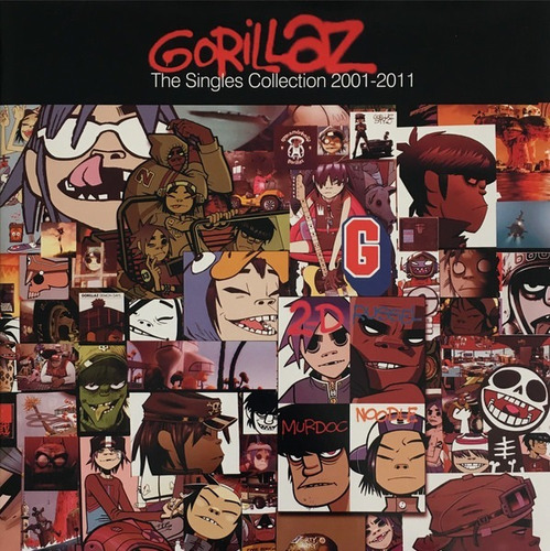 Cd Gorillaz / The Singles Collection 2001- 2011 (europeo)