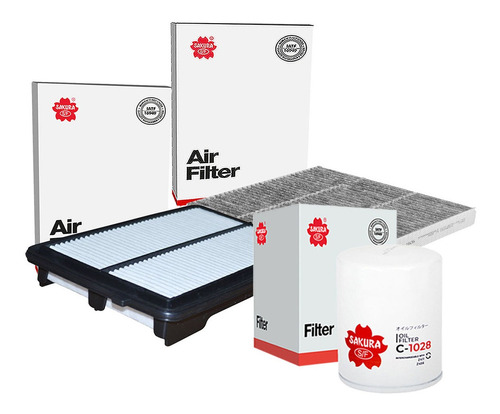 Kit Filtros Aceite Aire Cabina Acura Tlx 3.5l V6 2015 A 2020