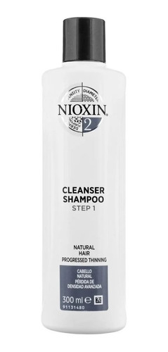 Nioxin-2 Shampoo Densificador Para Cabello Natural  300ml