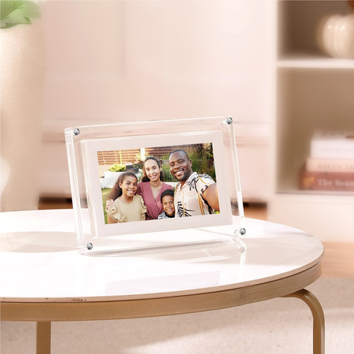 7 Acrílico Digital Photo Frame Picture Player