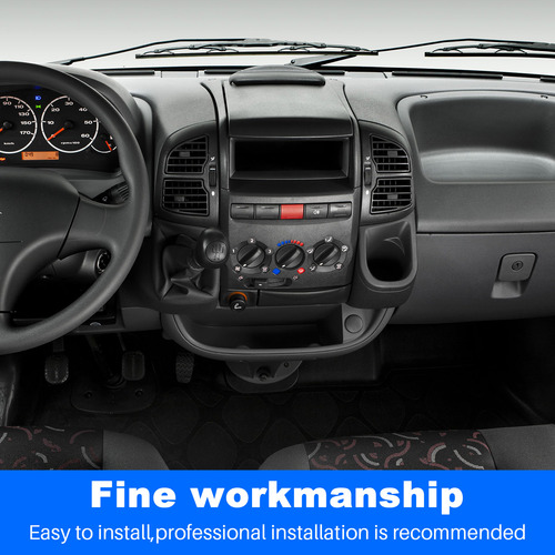 Panel De Radio Fascia De Coche De 9 Pulgadas Para Jumper Box