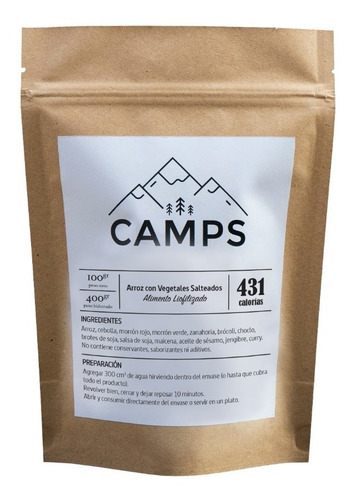 Comida Liofilizada Camps Foods - Mix X30 Unid
