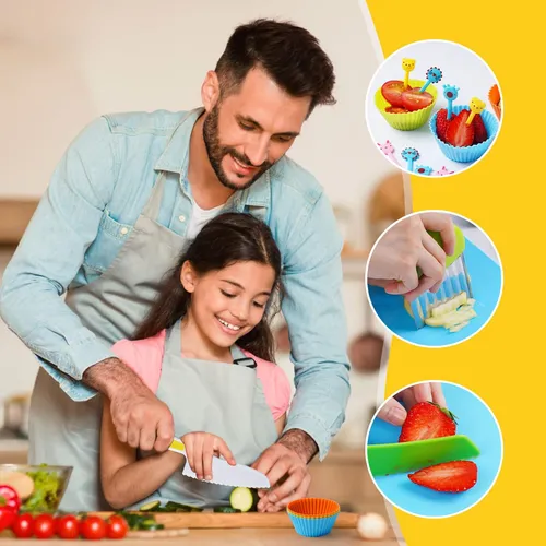 Liamasum Cuchillo De Cocina Para Ninos, Herramientas De Cuch