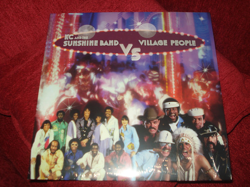 Vinilo Kc And The Sunshine Band Vs Village People (nuevo) Ch