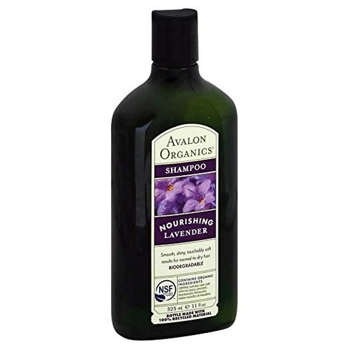 Avalon Organics Champú Nutrición Lavanda, 11 Onzas (paquete 