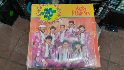 Lp Los Flamers Gran Reventon Gran 6 En Acetato,long Play