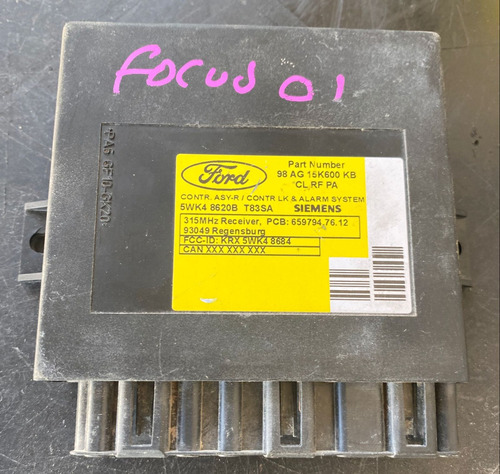 Módulo Control Alarma Ford Focus 1998-2002