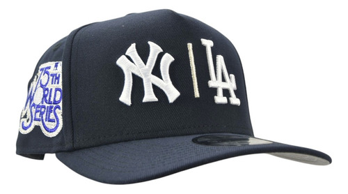 Dodgers Yankees 75th World Series 9fifty Gorra Azul New Era