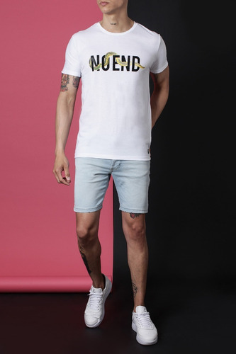 Imagen 3 de 4 de Remera Estampada Snake No End Hombre 37294