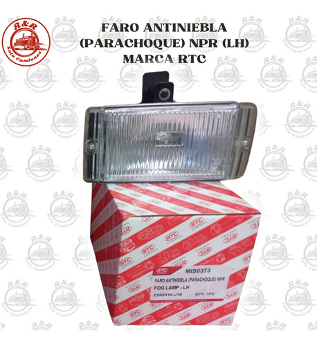 Faro Antiniebla (parachoque) Npr Fog Lamp-lh (marca Rtc)