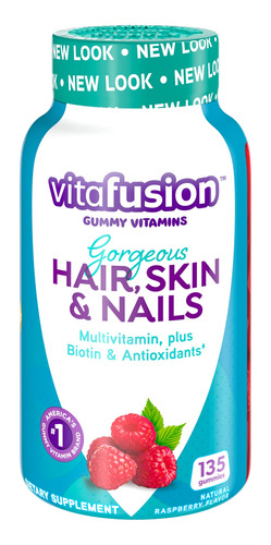 Multivitaminico En Gomitas Para Cabello Piel Y Uñas