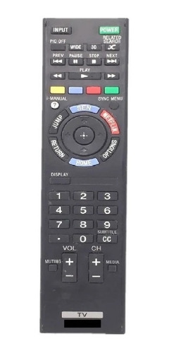 Control Para Pantalla Sony Bravia Smart Tv Rm-yd0092