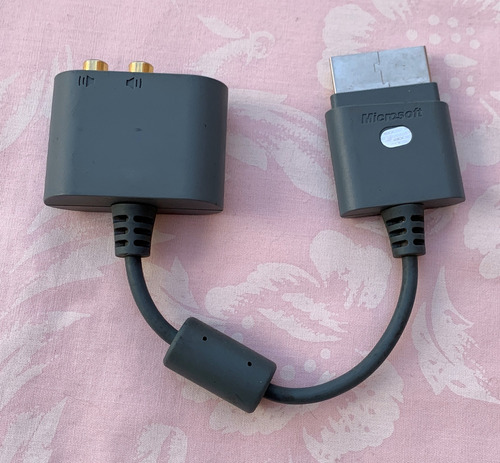 Adaptador De Audio Optico Para Xbox 360 Audio Adapter Rca (Usado)