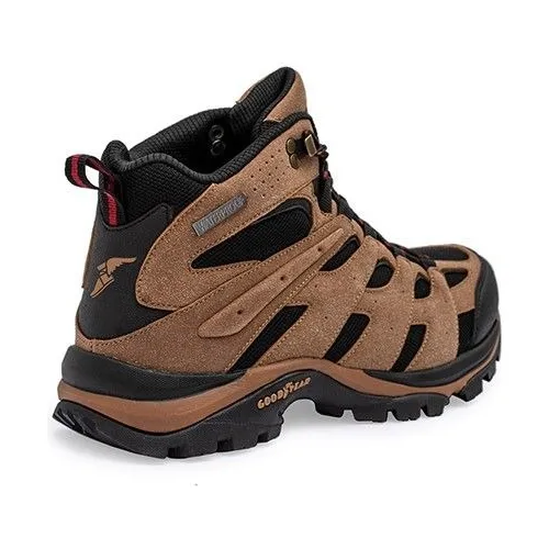 Zapatillas Bota Good Year Trekking Impermeable Hombre Olivos