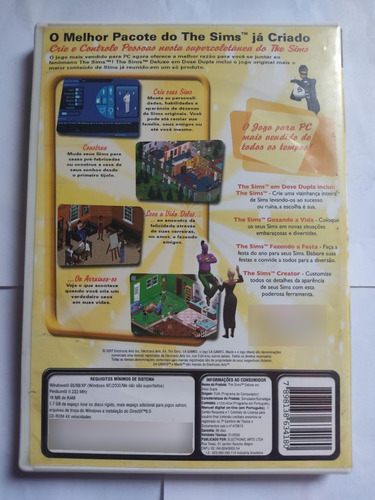 The Sims - Deluxe Em Dose Dupla - Pc (Usado)
