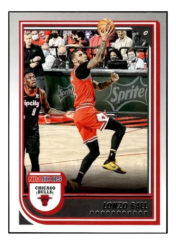 comprar Lonzo Ball Panini Nba Hoops 76 Nm+-mt+ Nba Basketball Bulls