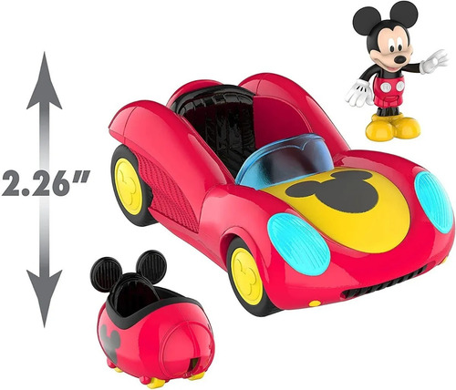 Mickey Mouse Auto Transformable 2 En 1 Disney Original