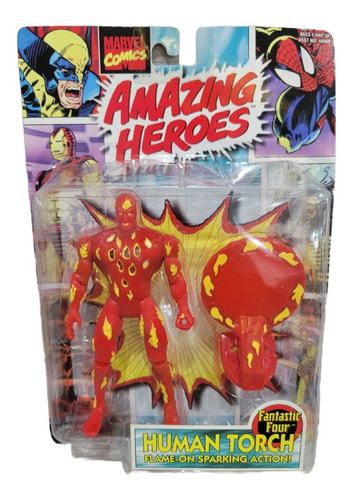 Marvel Comics Amazing Heroes Antorcha Humana Toybiz