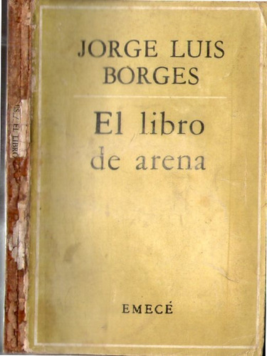 El Libro De Arena - Jorge Luis Borges - 1º Edición