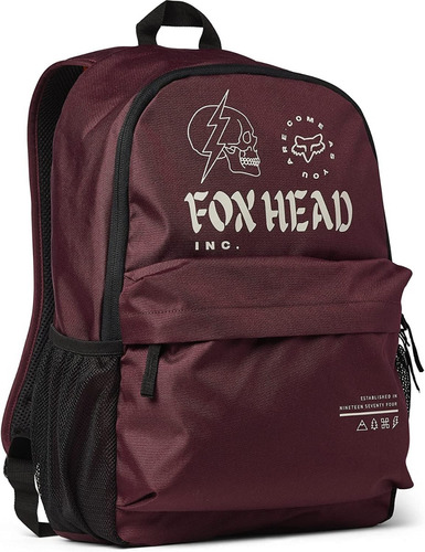 Mochila Fox Head Unlearned Con Compartimiento Para Laptop 100% Original Y Nueva - Reforzada/ Escolar / Urbana / Venture / 