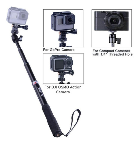 Smatree Smapole Q1 Selfie Stick/monopod Para Gopro Hero Y Ca