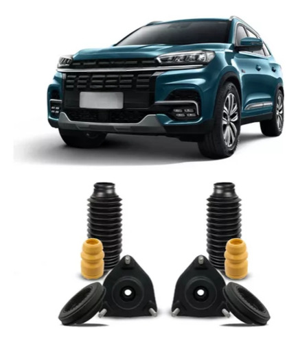 2 Kit Reparo Suspensão Dianteira Tiggo 8 2020 2021 2022 2023