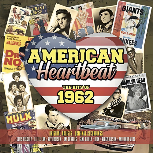 Cd American Heartbeat Hits Of 1962 - Various