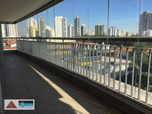 Imagem 10 de 30 de Apartamento Com 3 Dormitórios Para Alugar, 234 M² Por R$ 8.000,00/mês - Tatuapé - São Paulo/sp - Ap5655