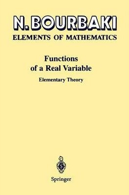 Libro Functions Of A Real Variable : Elementary Theory - ...