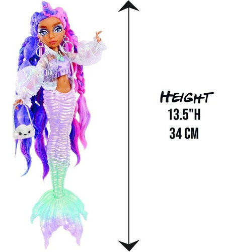 Muñeca Mermaze Mermaidz Color Change Kishiko