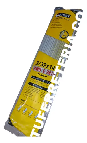 Soldadura Eléctrica Electrodo 7018 3/32 Caja X 1kg Uyustools