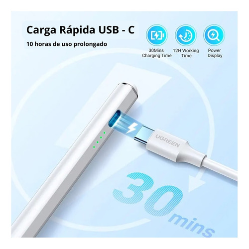 Lápiz Ugreen Óptico Inteligente Para iPad / Pro Lp787