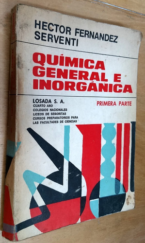 Quimica General E Inorganica Primeira Parte Serventi Losada