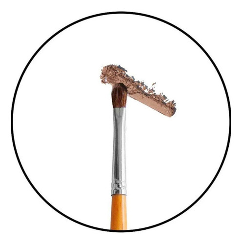 Klass Vough Brown Line 12 - Pincel Para Sombra Cor Marrom