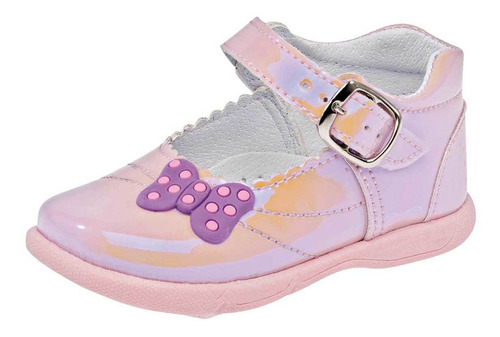 Zapatos Bebe De Niña Chaparrin Rosa 104-332
