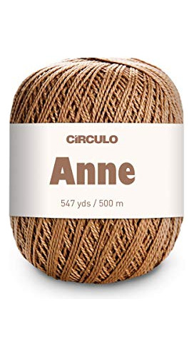 Hilo Anne De Circulo, 100% Algodón Virgen Brasileño Merceriz
