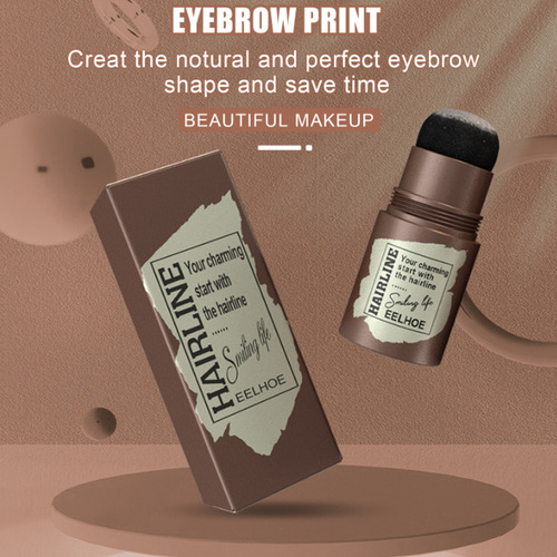 Kit De Estampillas Y Plantillas For Cejas Con Brochas Para