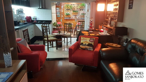 Imagem 4 de 30 de Sobrado Para A Venda Na Villa Scarpelli Em Santo André - Sp. - So00289 - 69510877