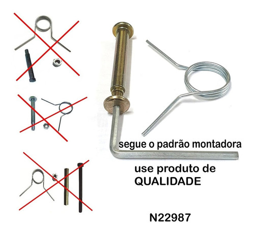 Kit Reparo Trambulador Alavanca Marchas Gol Fox Voyage G5 G6