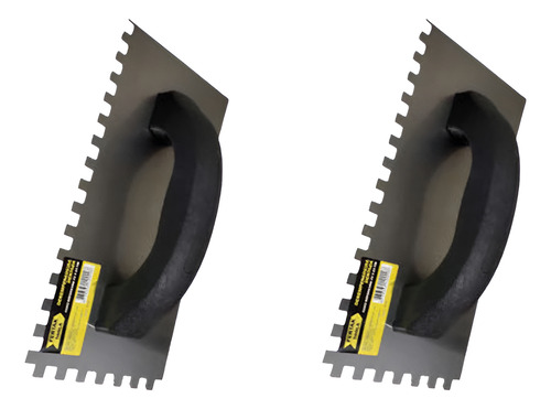 Desempenadeira Dentada Cabo Reforçado 10x25 Fertak Tools
