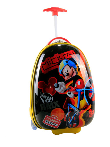 Mochila Dura C/ruedas Mickey