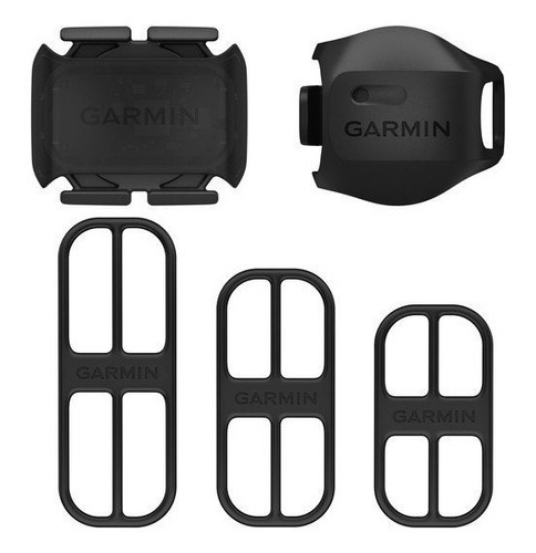 Kit Garmin Speed Sensor 2 e Cadence 2 para bicicleta, cor preta